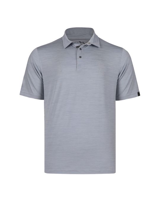 FAIRWAY FOG Golfer's Dream Polo Shirt-Silver-LA
